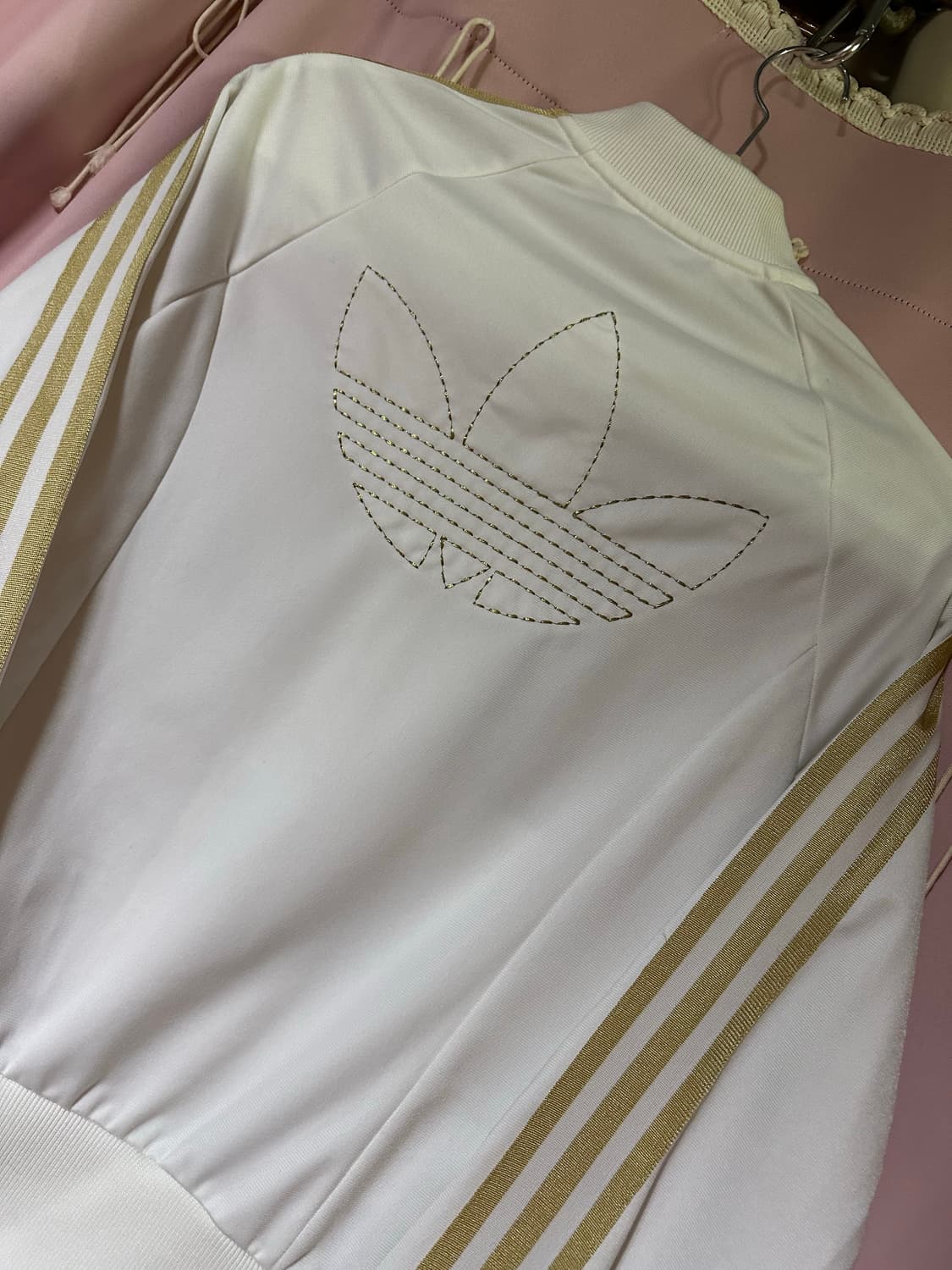 아디다스 져지 아디다스 메달리스트 트랙탑 파이어버드 불꽃 아디다스 화이트 상품이미지4