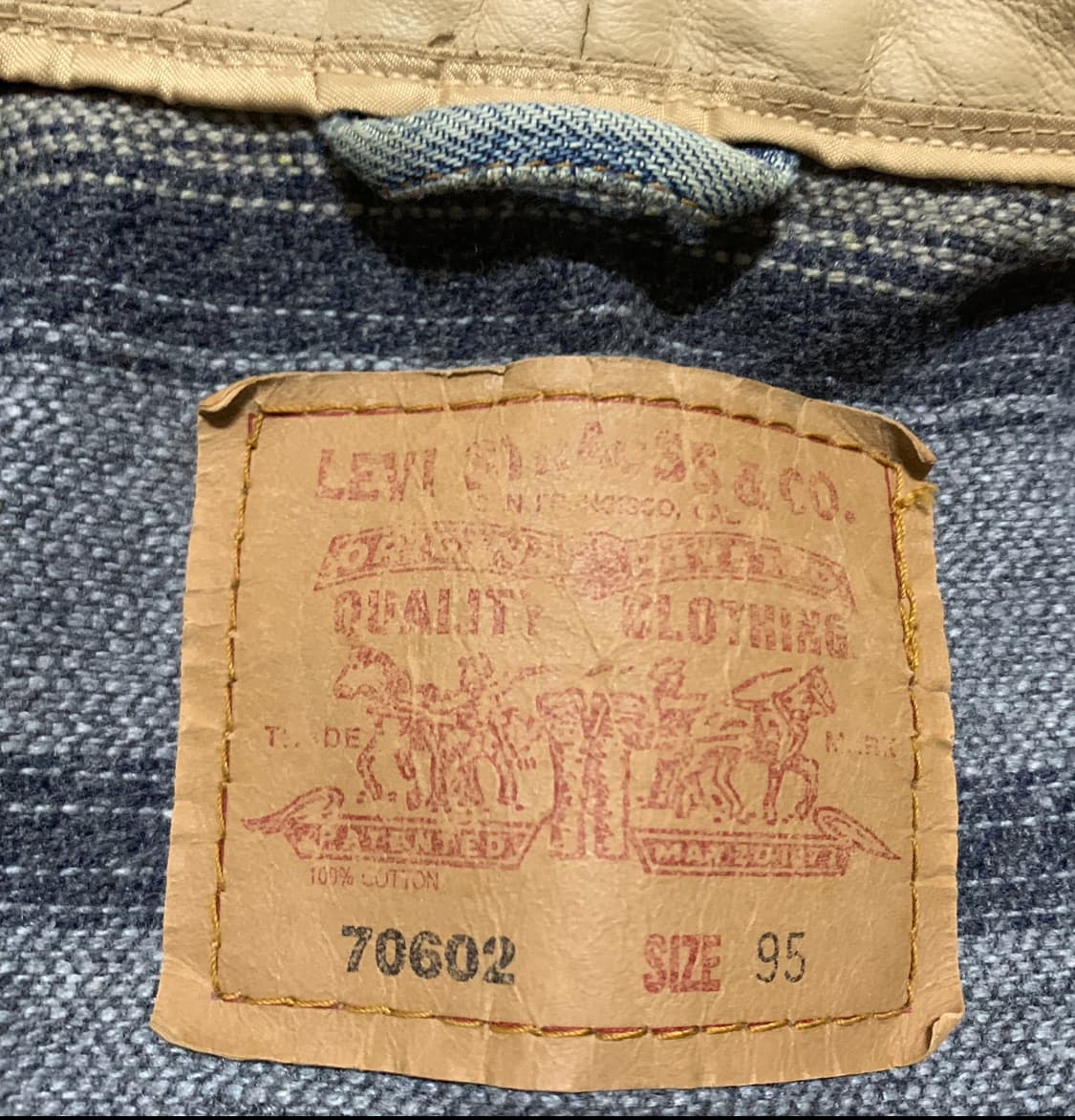 LEVIS 70602-0203 블랑킷-패티드 트러커 재킷 상품이미지8