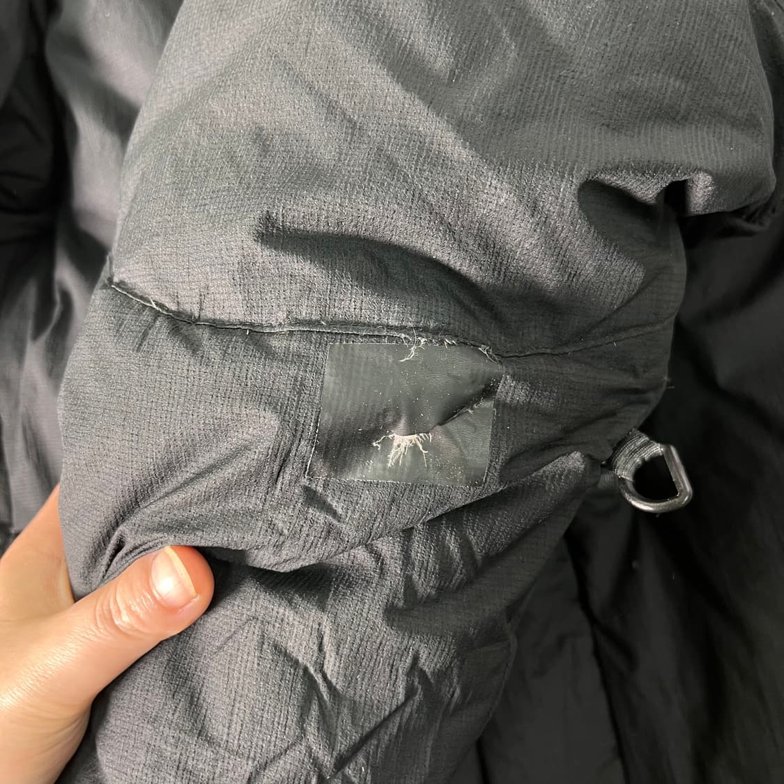 100 노스페이스 써밋시리즈 히말라야 블랙 패딩 상품이미지8