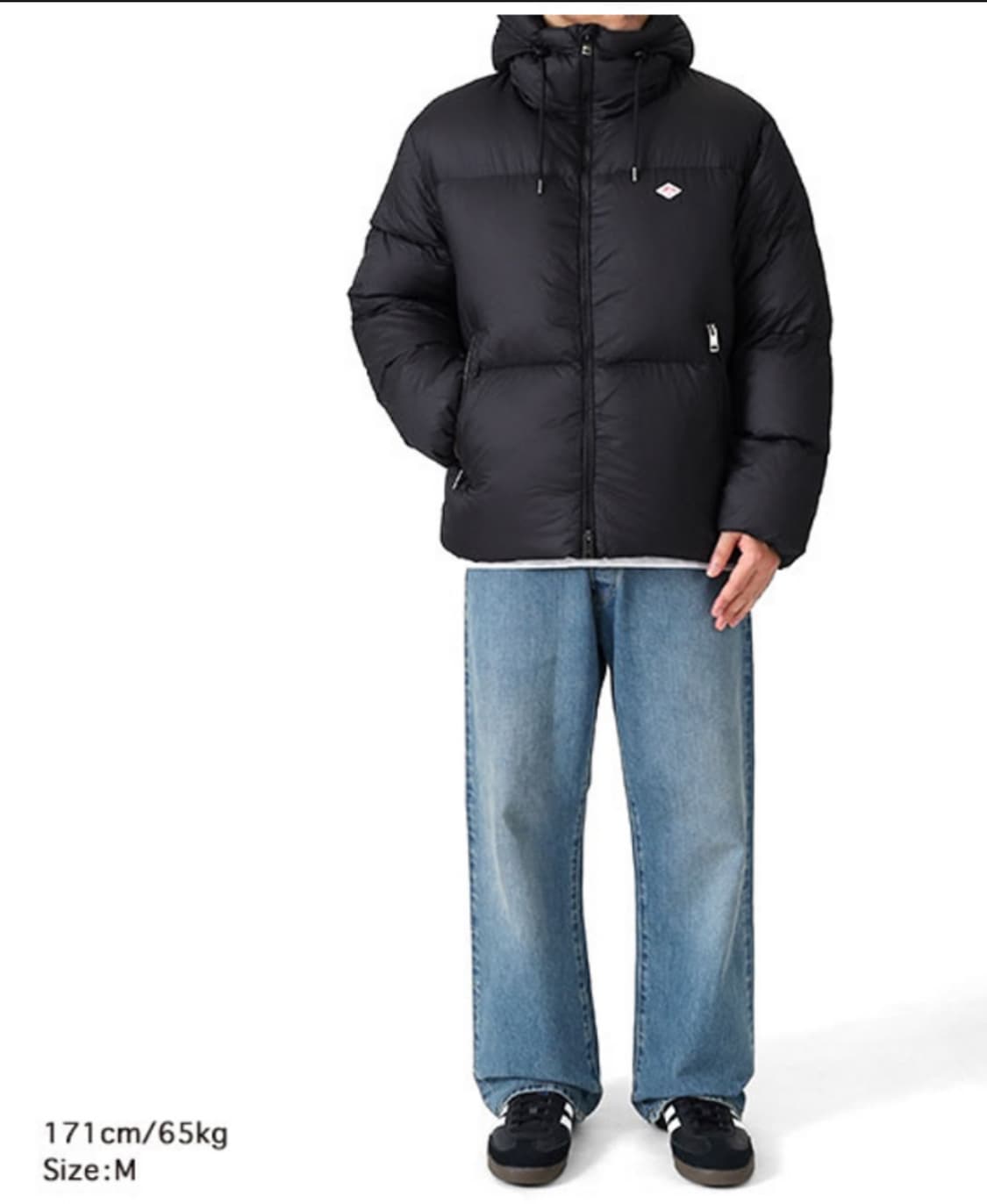 25fw 단톤패딩 블랙 L 상품이미지1