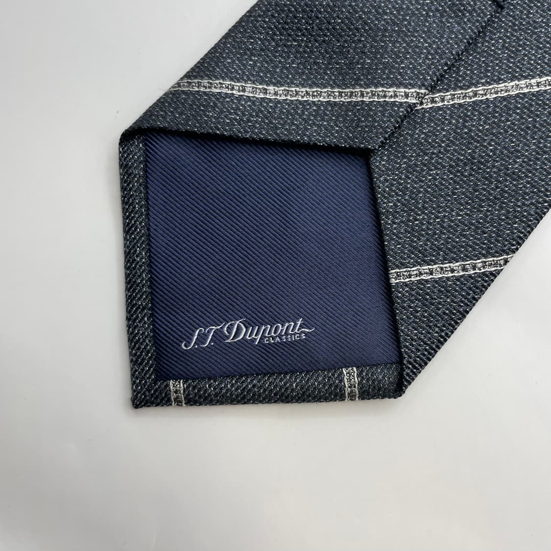 633) (S.T DUPONT) 듀퐁 패턴 넥타이 상품이미지5