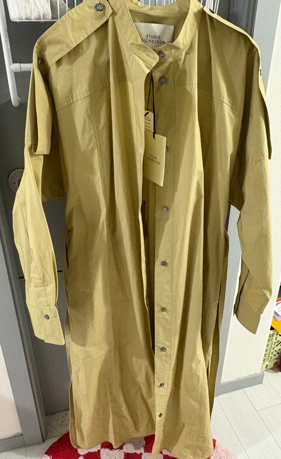 Studio Nicholson Itarsi Shirt Dress 상품이미지5