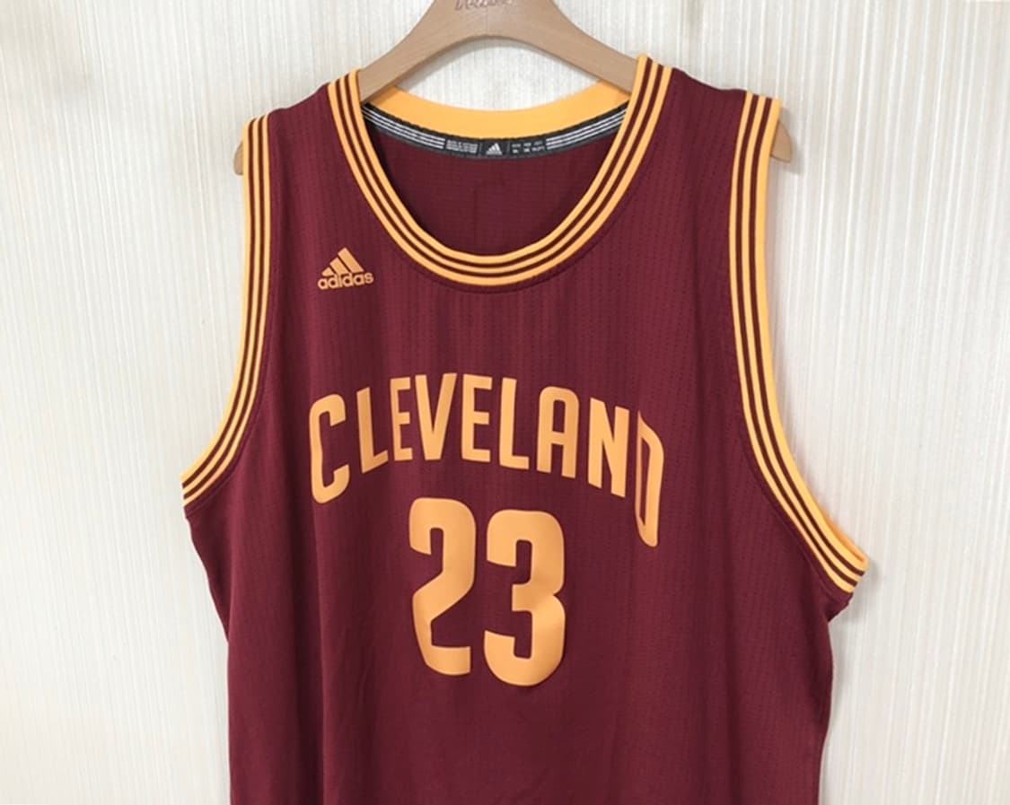 NBA 아디다스 클리블랜드캐벌리어스 스윙맨져지 2XL #23 르브론 상품이미지6