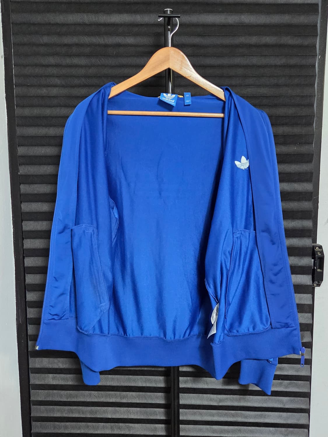 [아디다스] 파이어버드 블루 카모 로고 트랙탑 져지 | 00064 상품이미지5