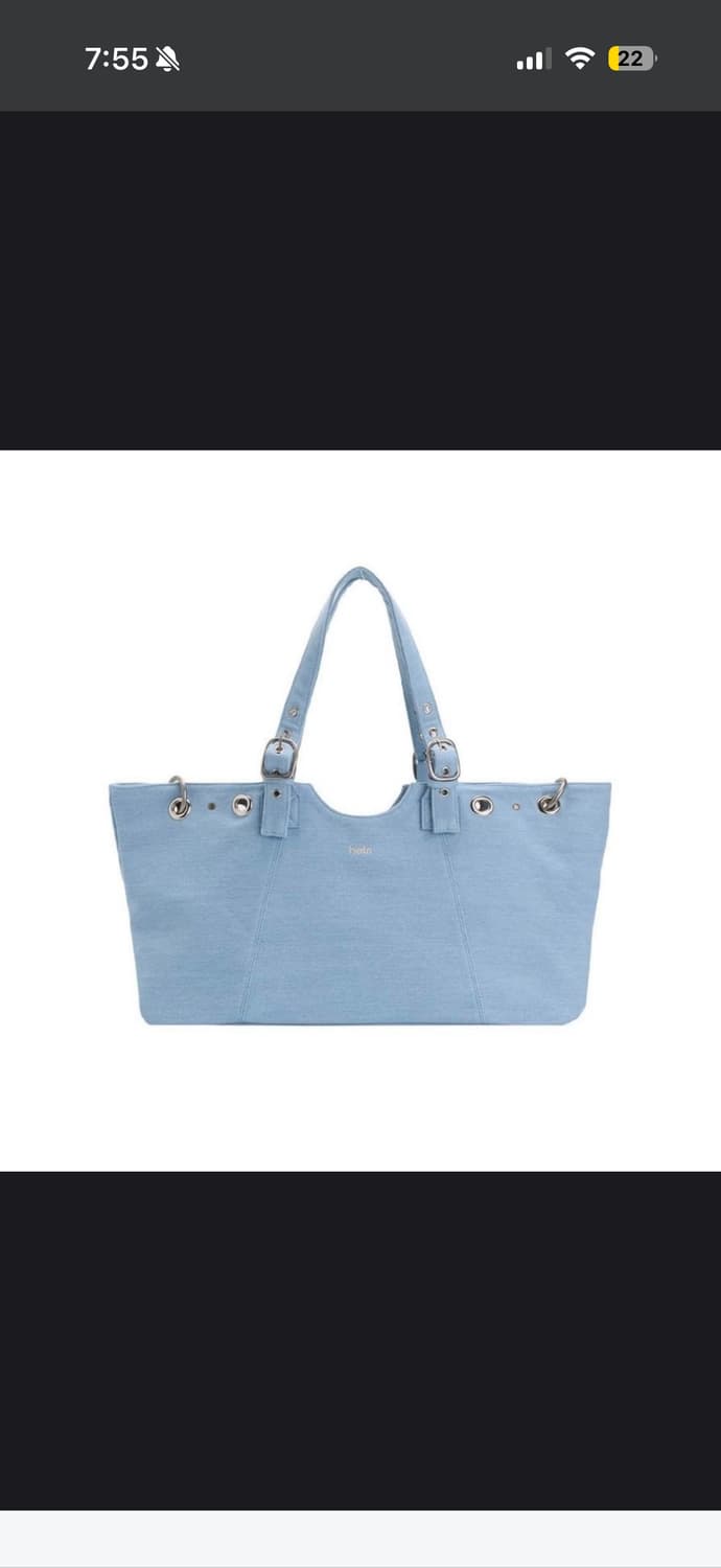 히에타 becky bag 데님 새상품 상품이미지3