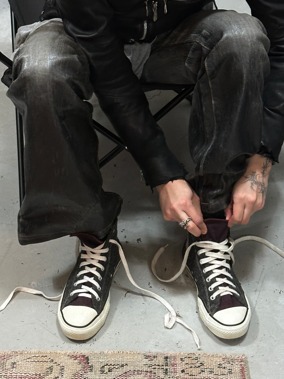 90’s OG USA 컨버스 척테일러 하이 상품이미지2