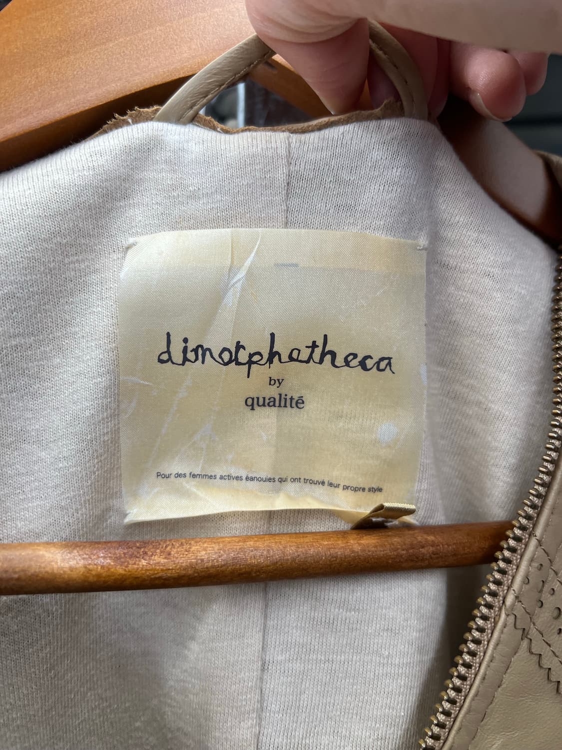 Dinophatheca Lamb Leather Jacket 상품이미지3