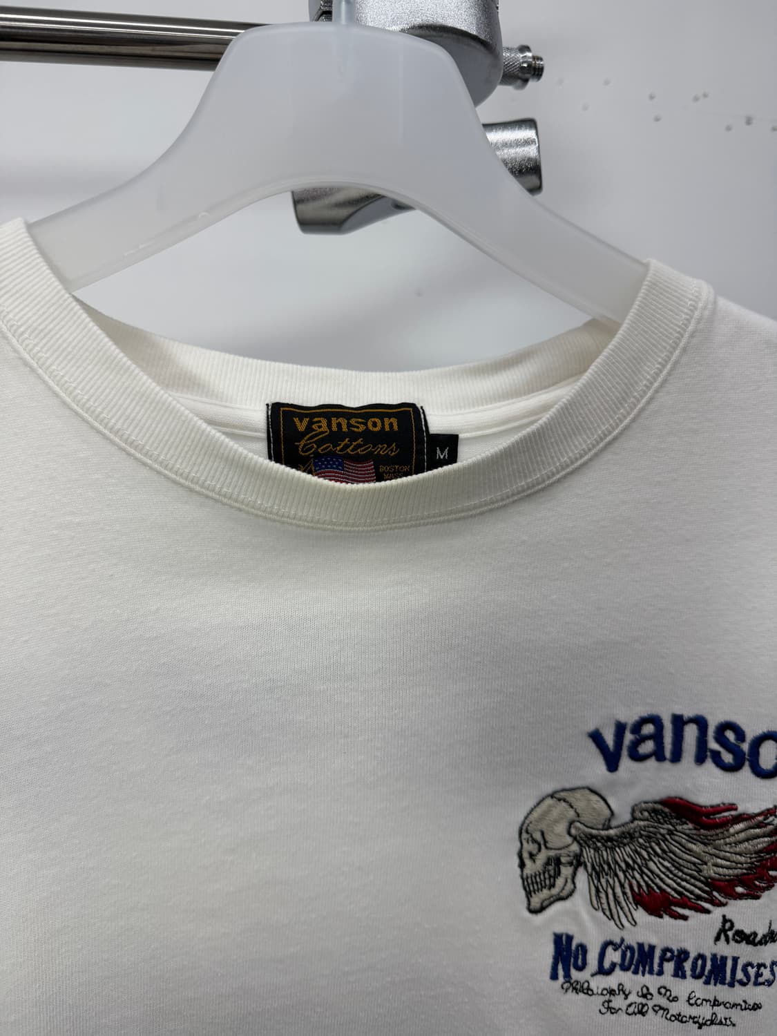 Vanson skull head long sleeve 상품이미지5