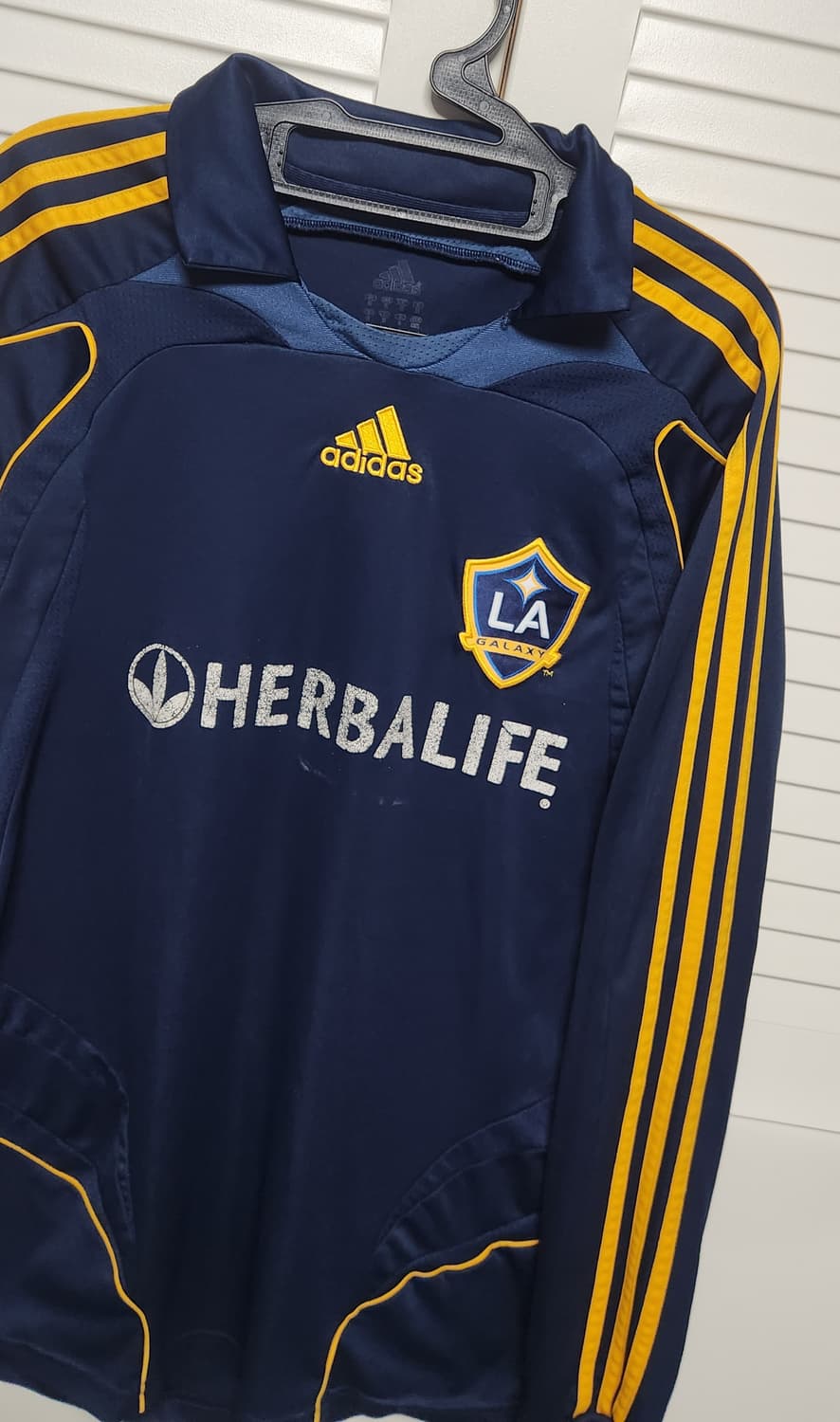 07-08 LA 갤럭시 어웨이 긴팔 아디다스 유니폼 상품이미지2