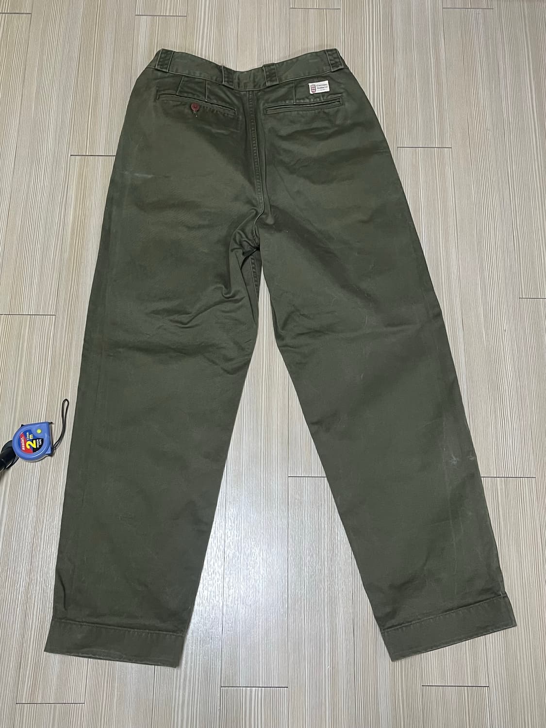 [건지 울른스] [건지 울른즈] 피셔맨 1952 브리티쉬 팬츠 올리브 상품이미지9