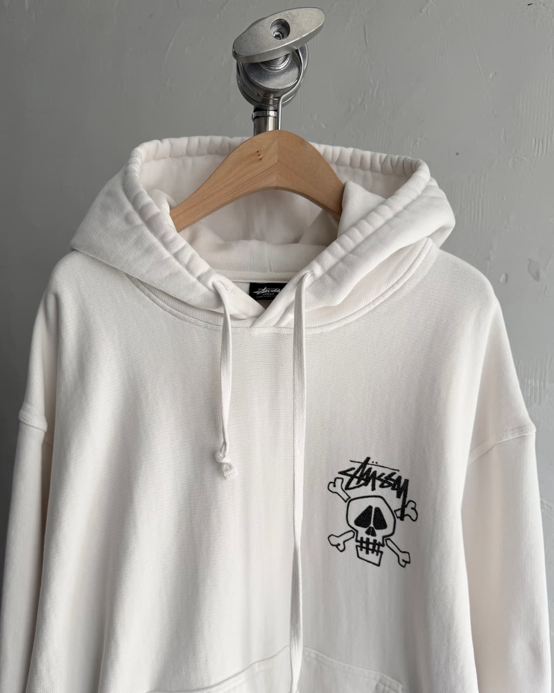 Stussy 스투시 스컬 & 본즈 피그먼트 다이드 후드 상품이미지6