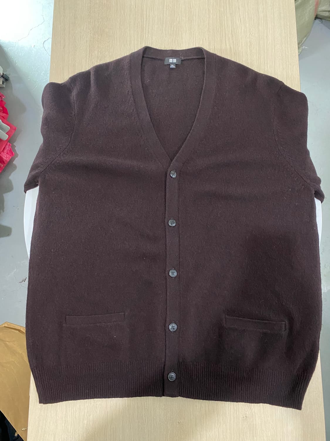 유니클로 브라운 가디건 (3xl) 상품이미지3