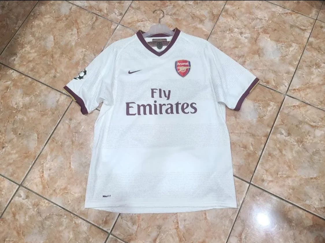 나이키 07 08 아스날 챔스킷 올드레플 축구져지 상품이미지1