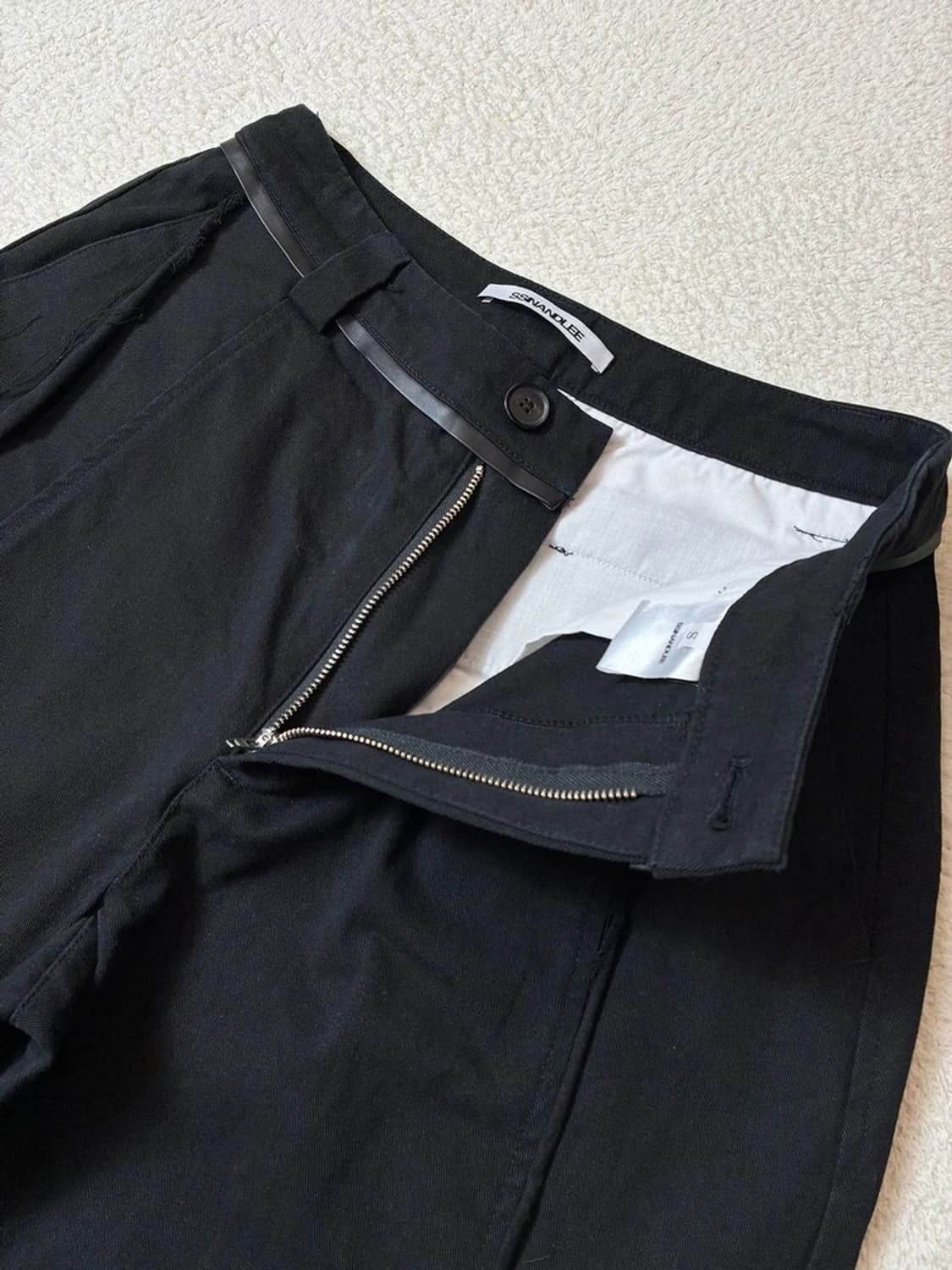 신앤리 언피니쉬드 와이드 코튼 팬츠 PN6870 상품이미지5