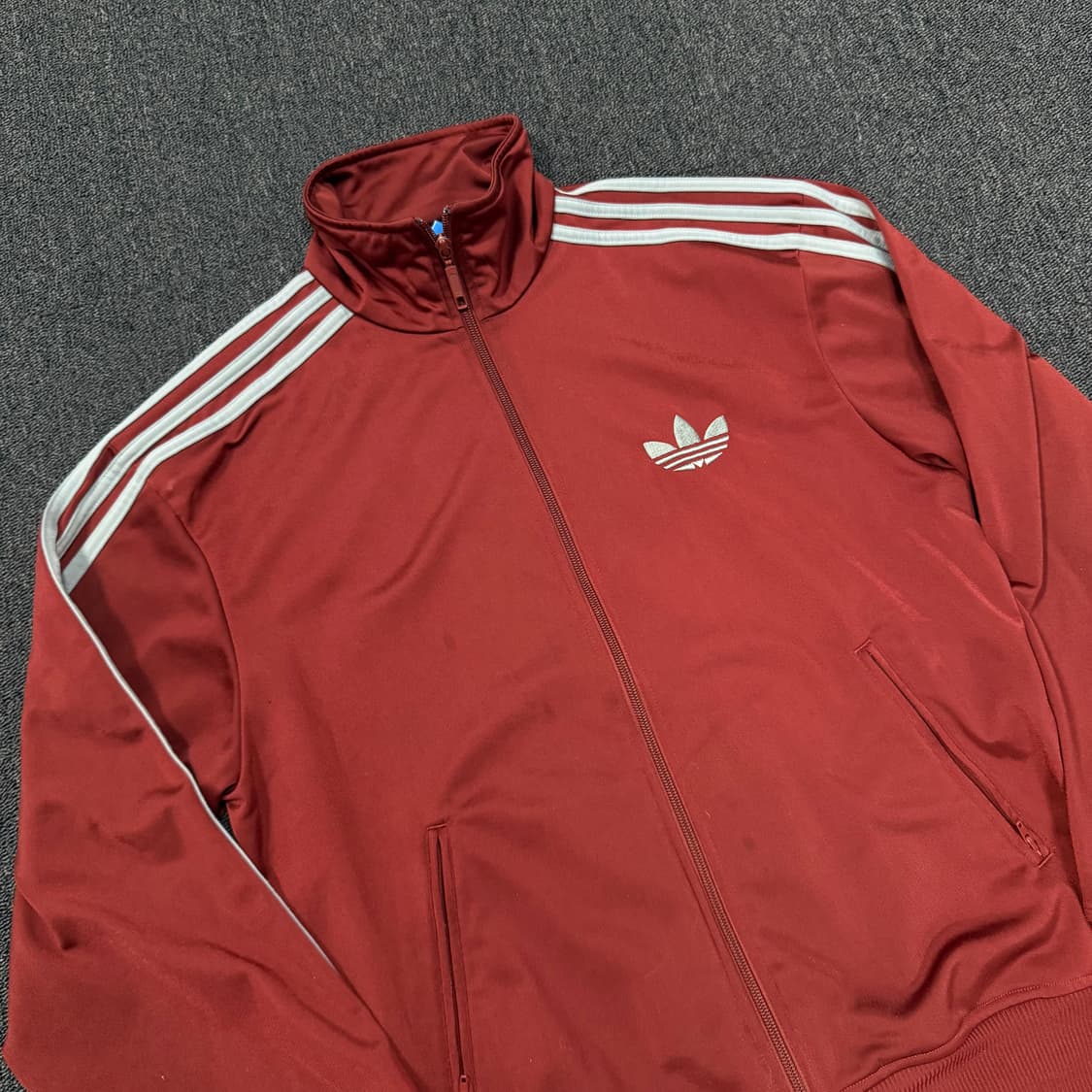 아디다스 파이어버드 버건디 그레이실버 져지 상품이미지3