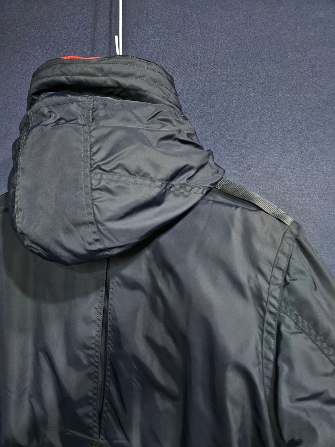 하버 파카 네이비컬러 남성 100 덕다운 야상패딩  상품이미지9