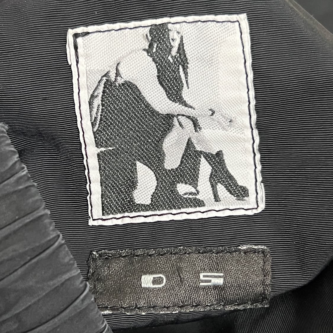 릭오웬스 14FW 다크쉐도우 태권도 카고 팬츠 블랙 상품이미지6