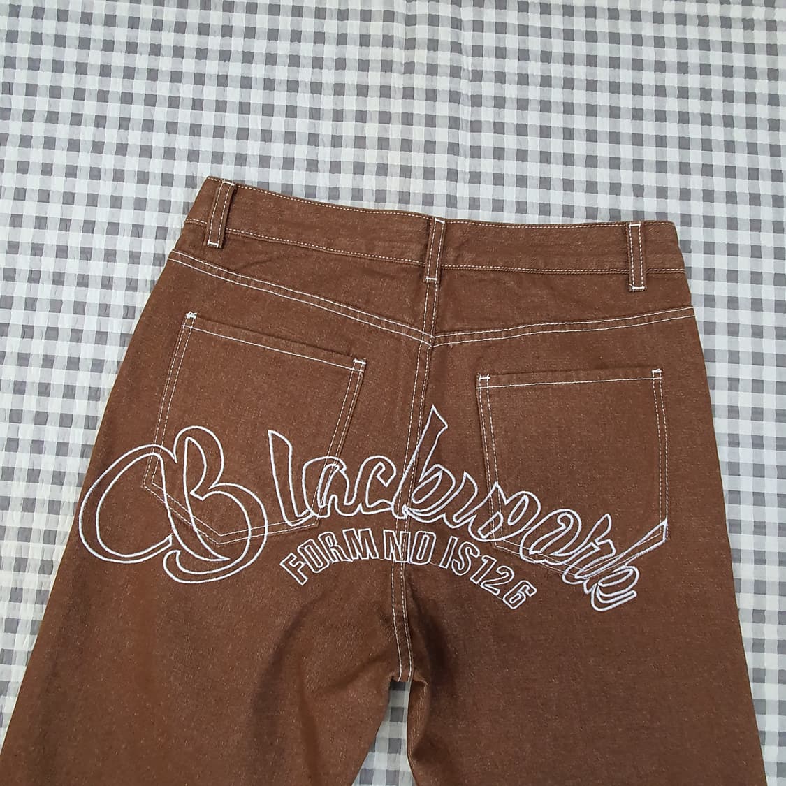 NV펠렉션 와이드 면바지 남자30 상품이미지5