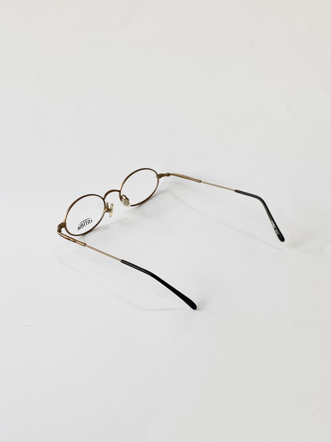 [픽키-089] 미니멀 클래식 골드 메탈 오벌 안경테 초경량 상품이미지5