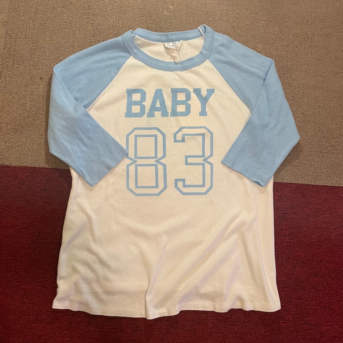 1980's Vintage Raglan sleeve T shirt 상품이미지1