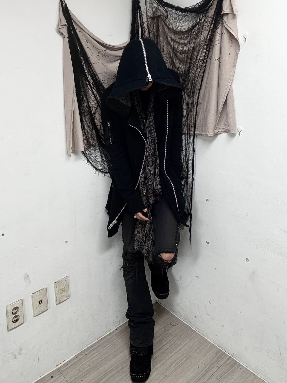 [Obelisk]2000s Archive Over-Zip Hoodie P 상품이미지2