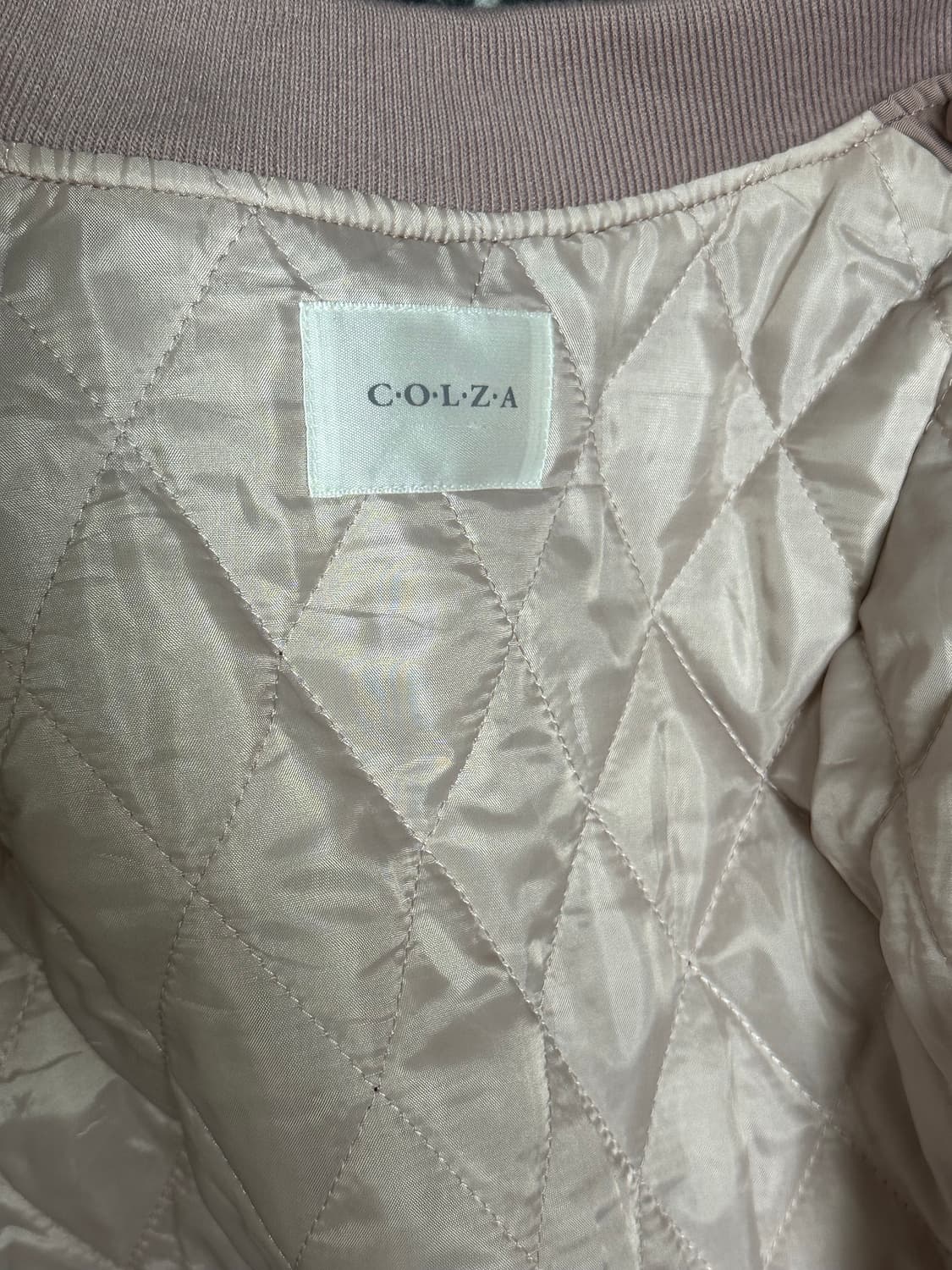 Colza 핑크색 항공점퍼 상품이미지4