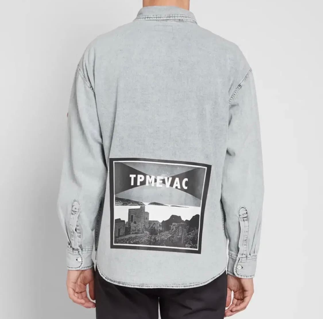 [M]카브엠트 와이드 데님셔츠 #3 상품이미지8