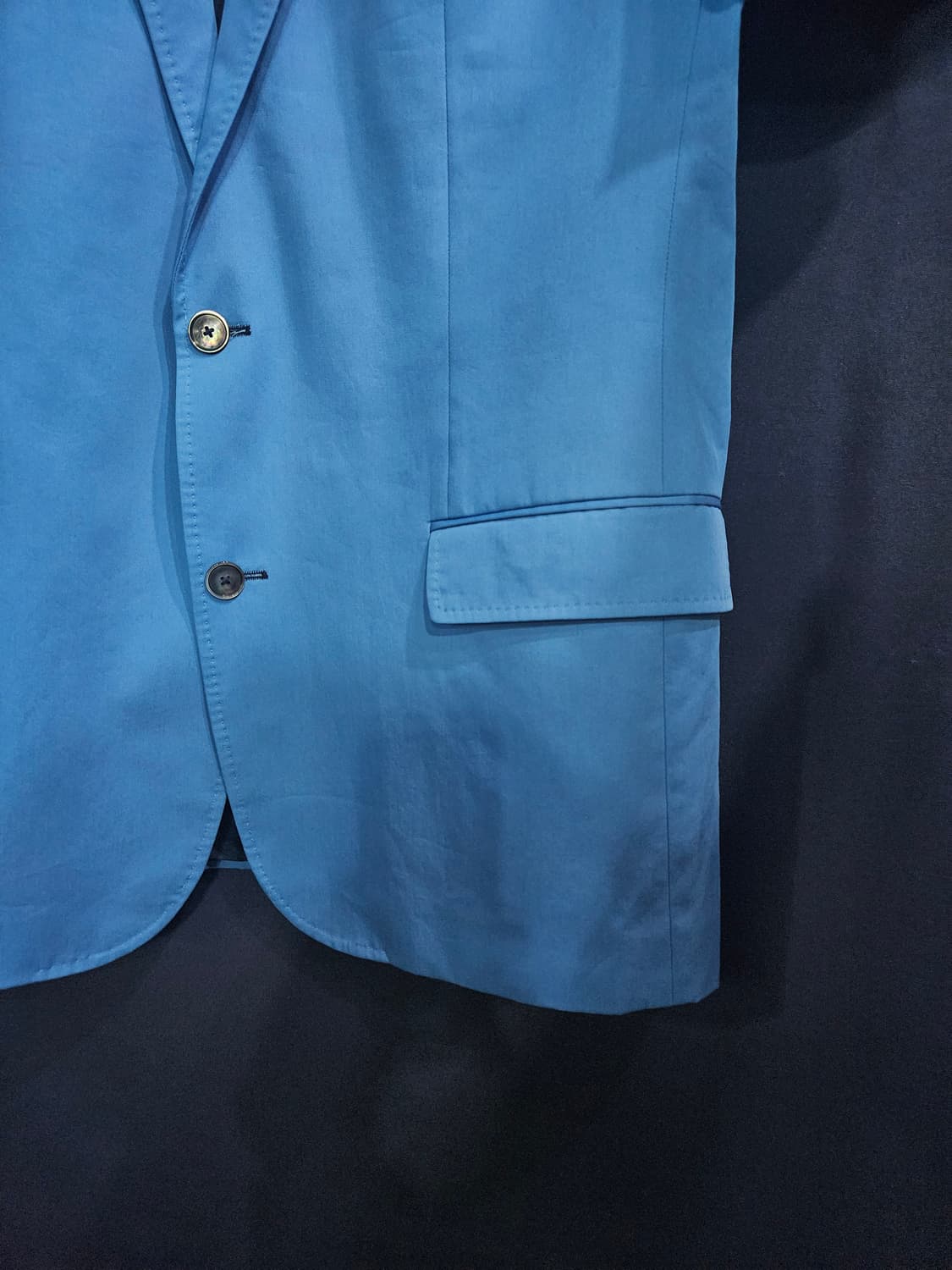 휴고보스 라이트블루 남성 105 정장자켓  상품이미지6