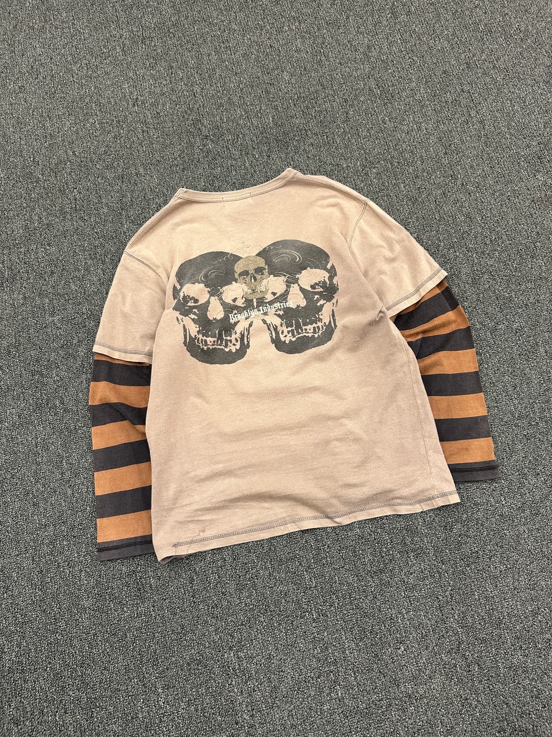 M) BROOKLYN INDUSTRIES 레이어드 롱슬리브 긴팔티 상품이미지6