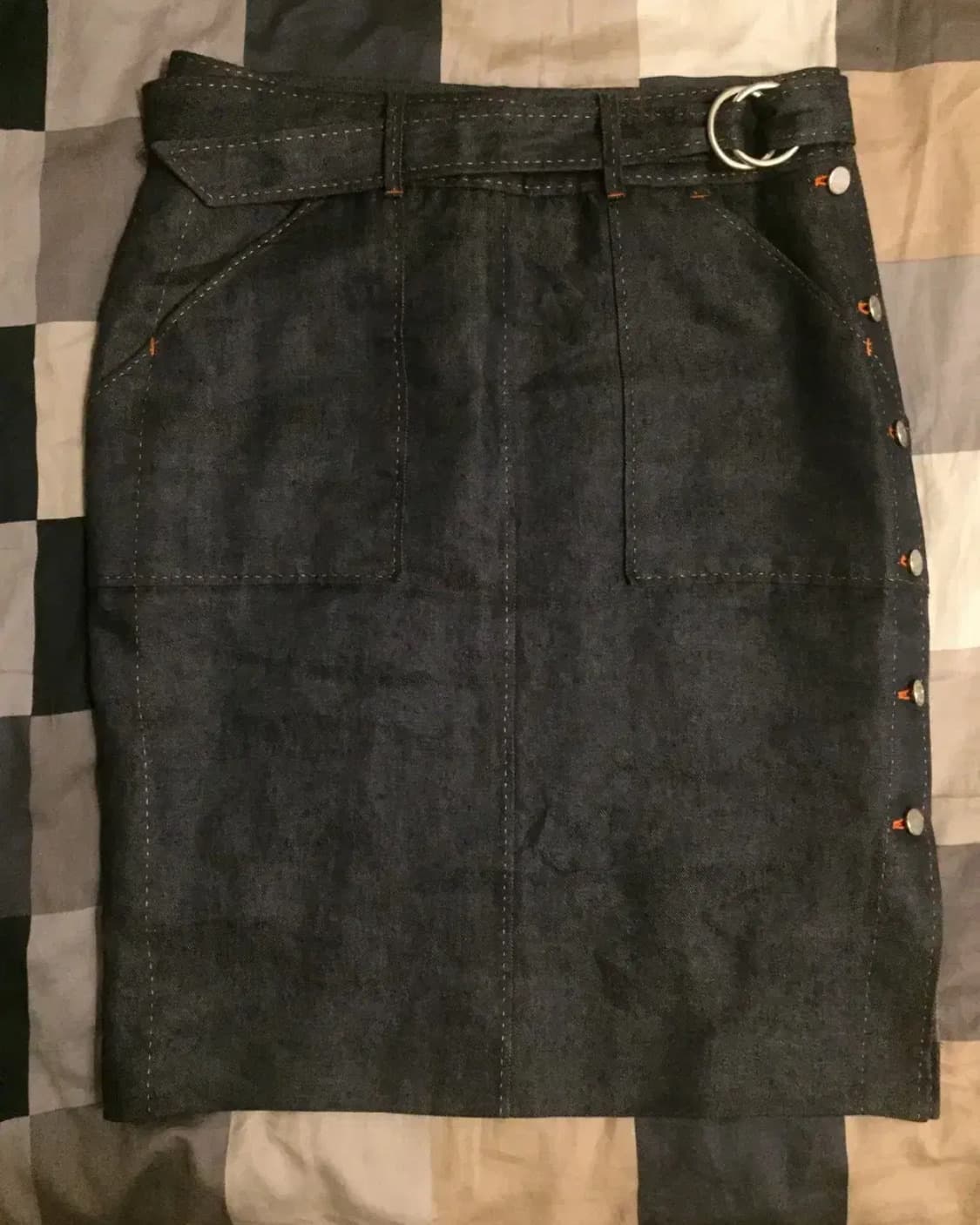 HERMES 에르메스 스커트(리넨)42 사이즈 상품이미지4