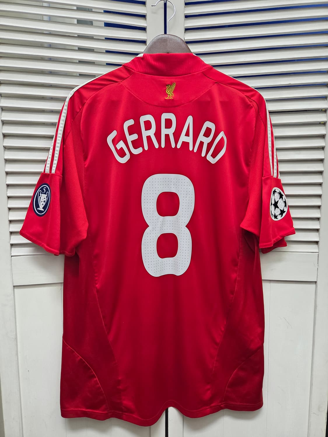 리버풀 08-10 제라드 아디다스 챔스 유니폼 상품이미지2