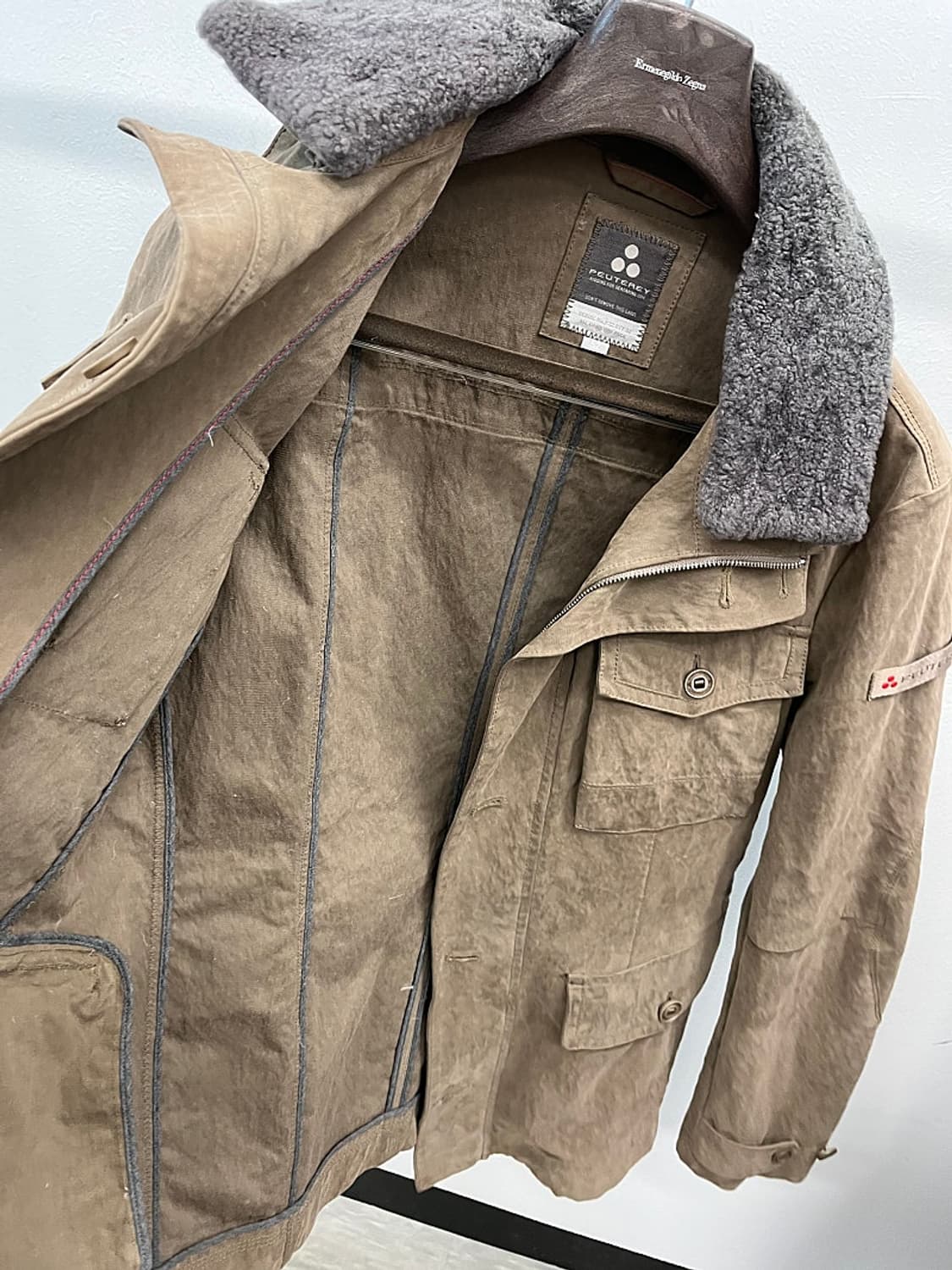 110) 페트레이 시어링 몰스킨 자켓 상품이미지9