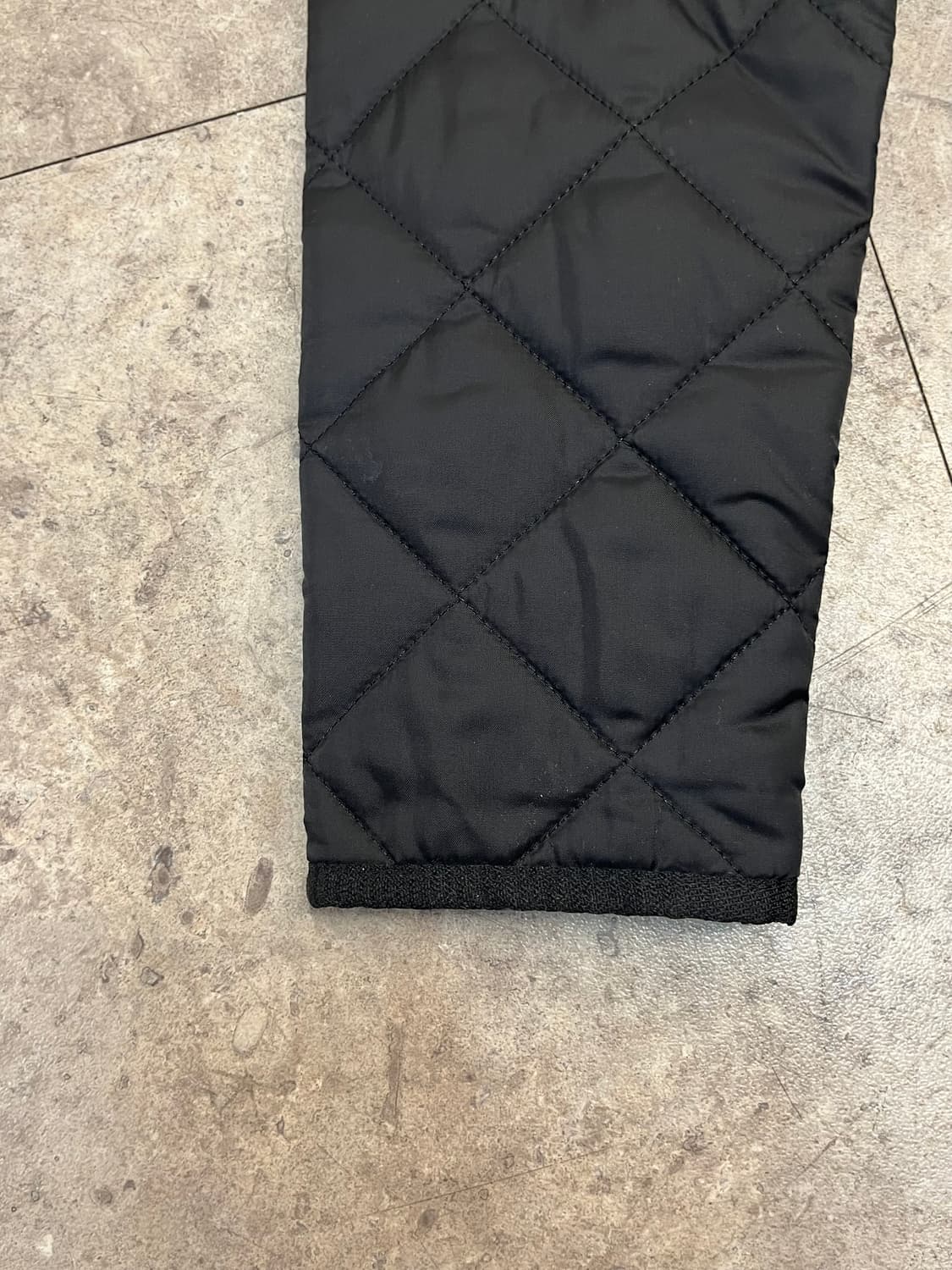 바버 카라 퀄팅 자켓 블랙 키즈 L #csz2163 상품이미지8