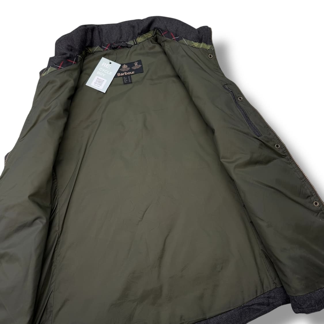 바버 패딩 베스트 r1847  상품이미지6