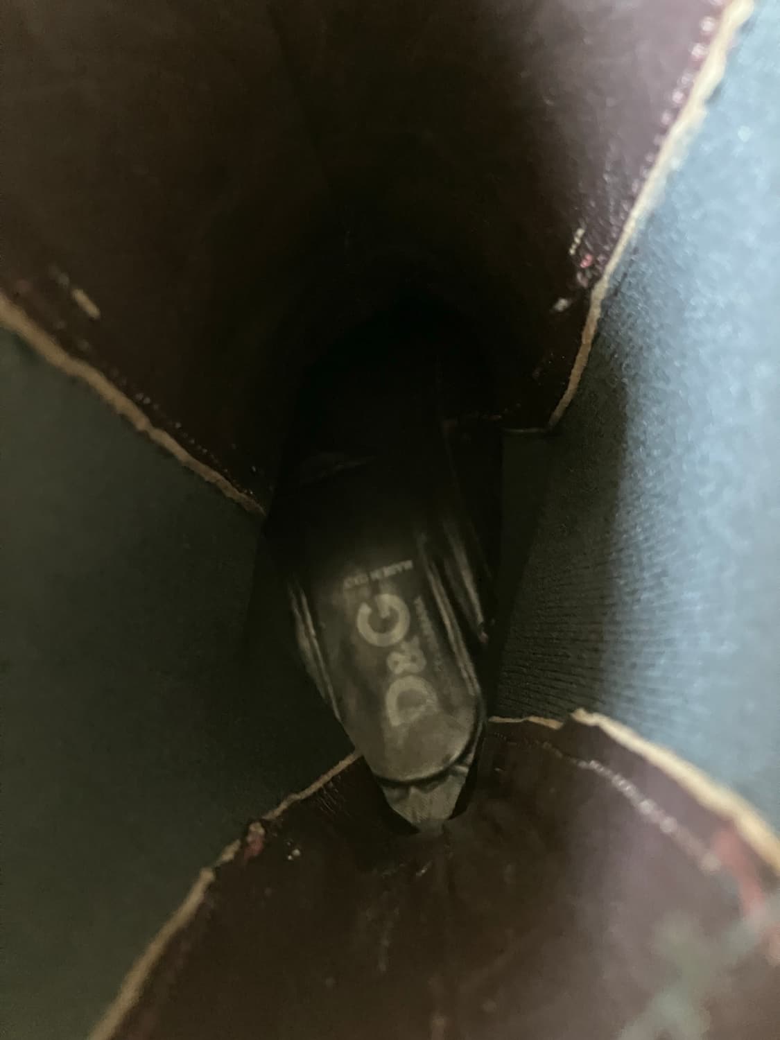 D&G 90s 돌체앤가바나 그런지 데미지 디테일 롱 부츠42 상품이미지7