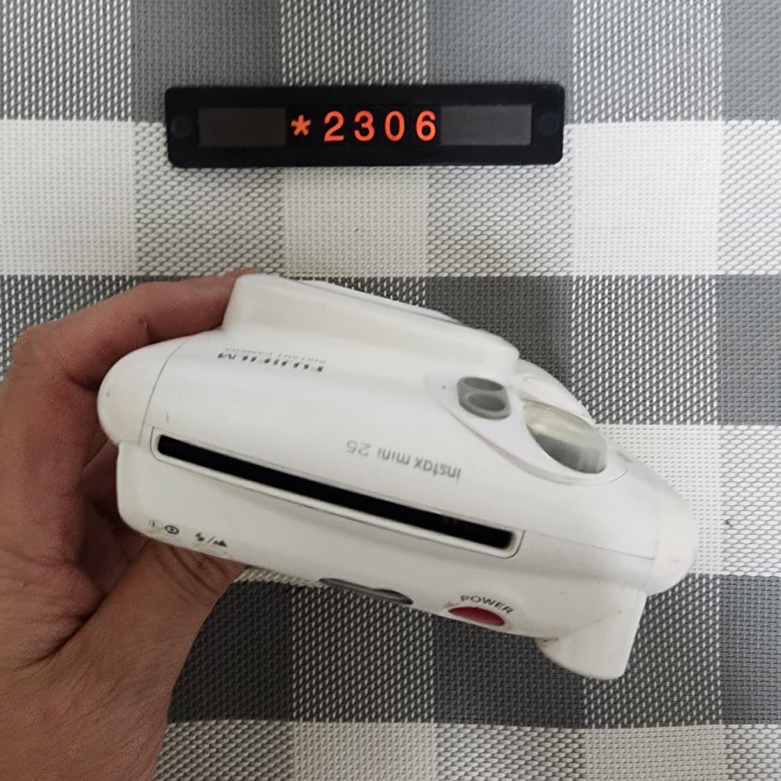 후지 인스탁스 미니 25 화이트 폴라로이드 카메라 상품이미지2