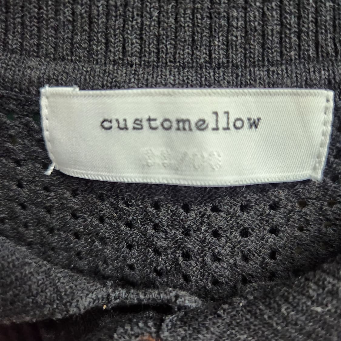 커스텀멜로우 와플패턴 반팔카라 38(XL) 남여공용 상품이미지5