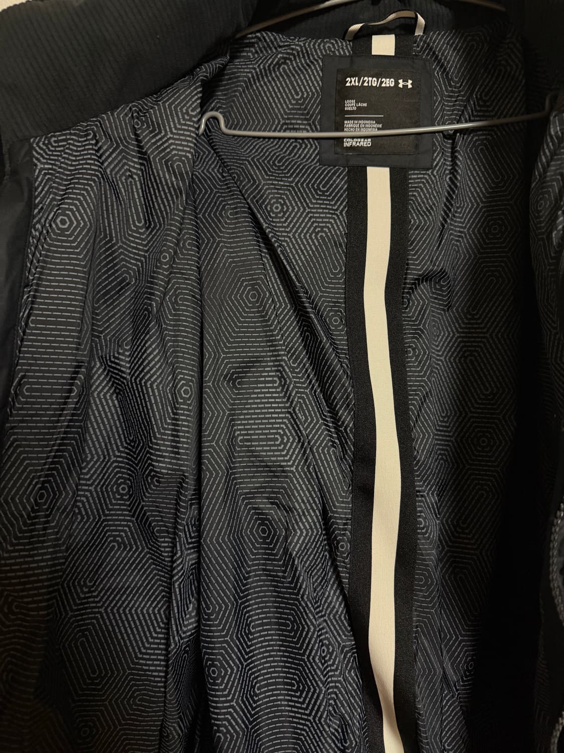 언더아머 UA Limitless 다운 코듀로이 패딩 블랙 2XL 상품이미지2