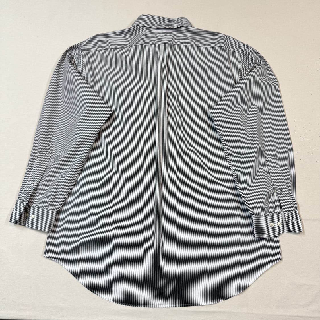 XL) 폴로 랄프로렌 클래식 블랙 스트라이프 포플린 셔츠 상품이미지5
