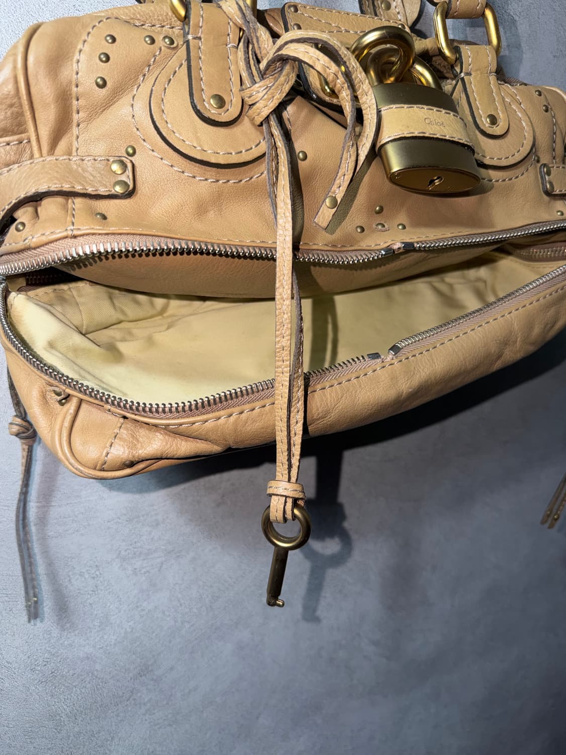 07SS 끌로에 패딩턴 백 베이지 상품이미지7