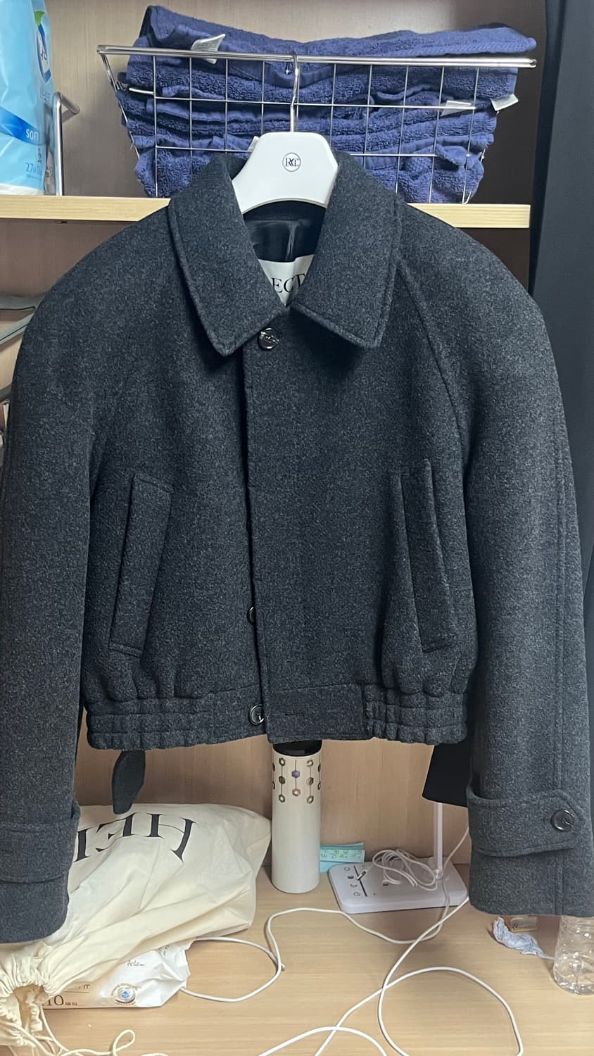 렉토 레글런 울 슬리브 점퍼 M 상품이미지1