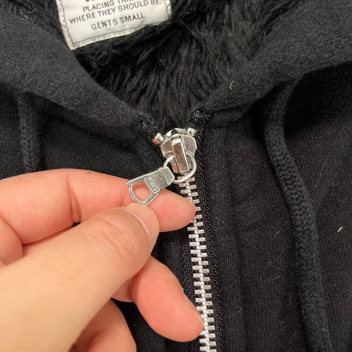 95 더블탭스 양털 후드집업  상품이미지3