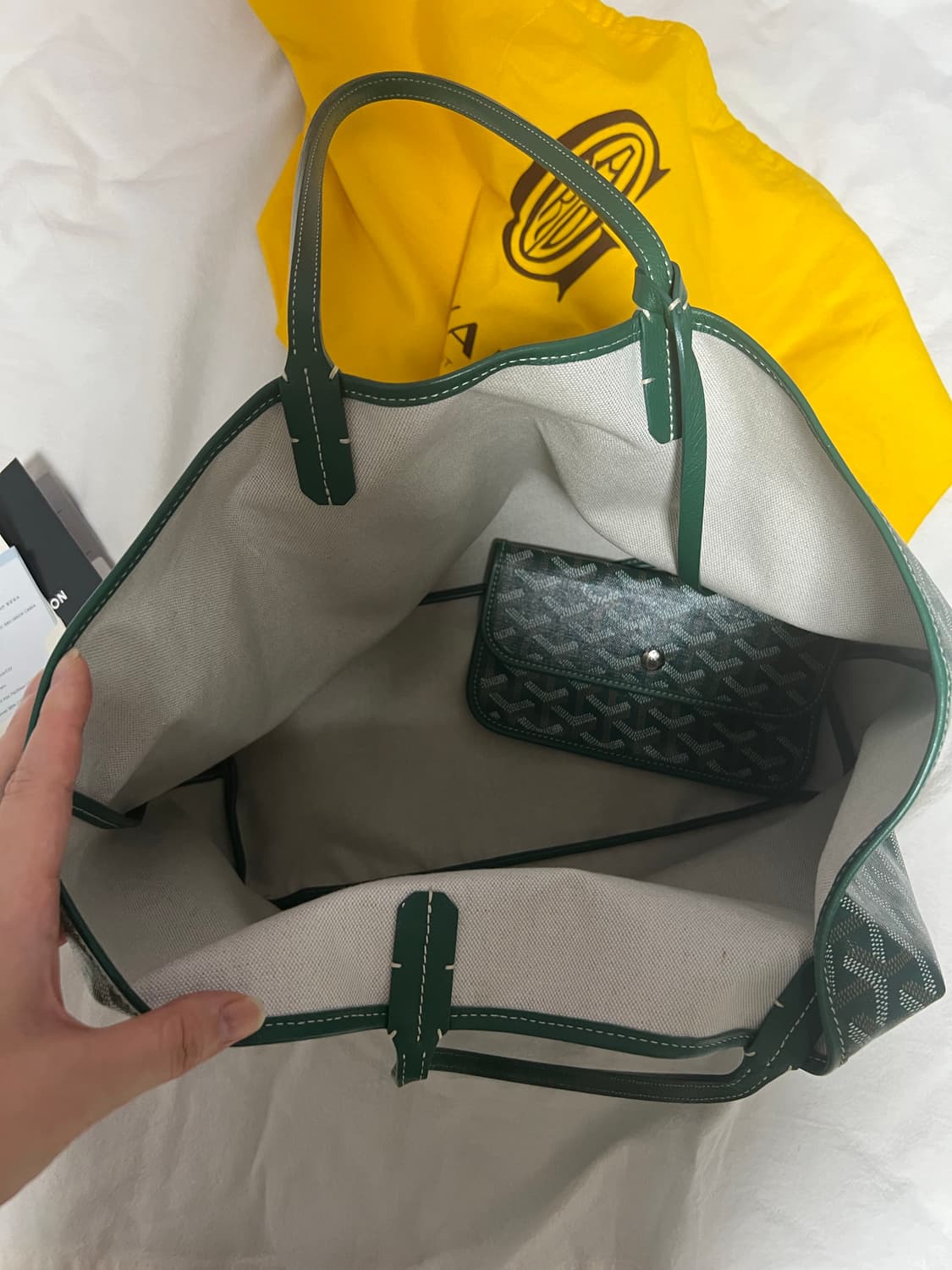 💚고야드 정품 그린 생루이 PM숄더백 💚 상품이미지3