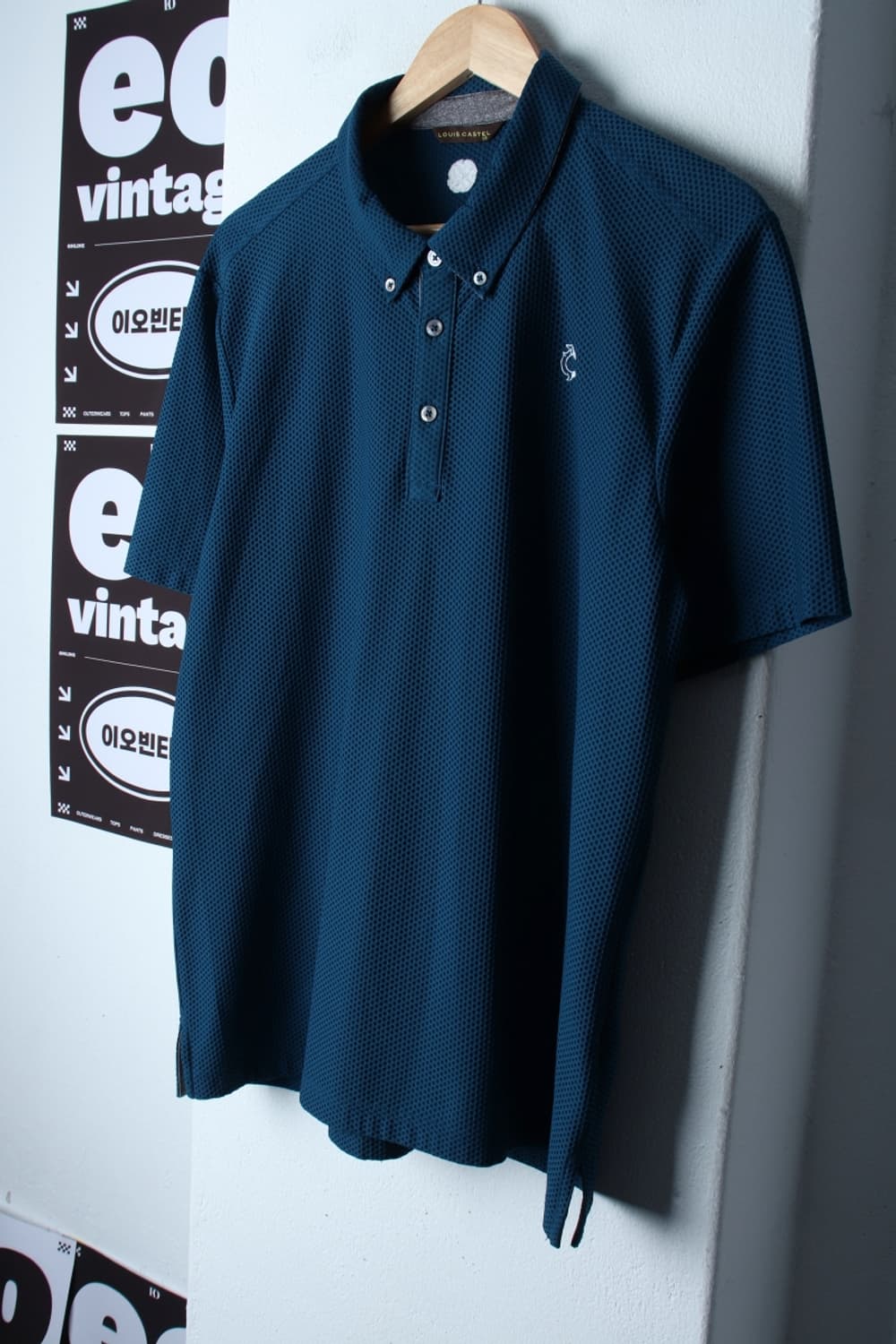 (2XL-3XL) 루이까스텔 반팔 카라 티셔츠 골프 기능성-H32606 상품이미지1