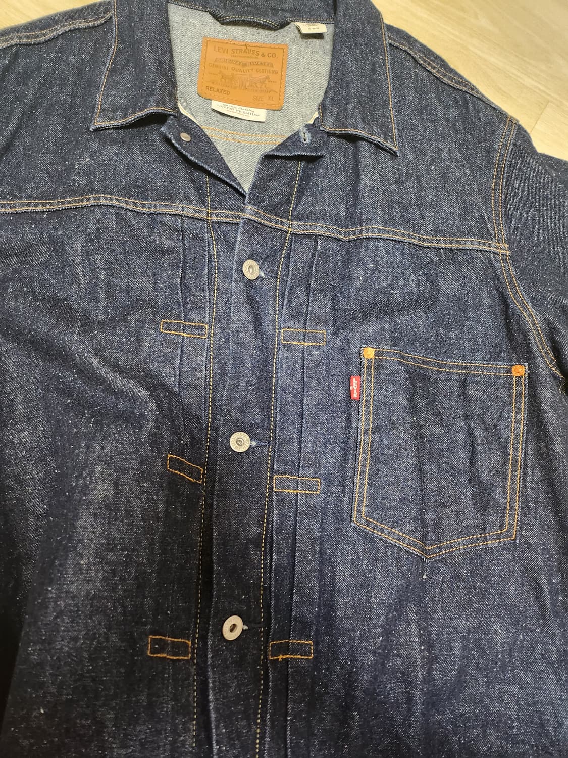 타입1 트러커자켓 리바이스 A3174-0002 상품이미지1