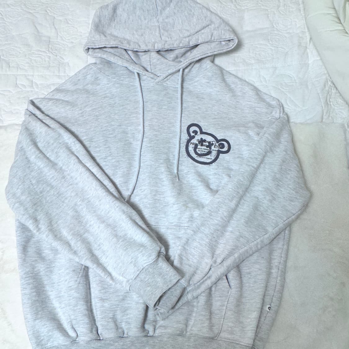 이스트쿤스트 베어 후드티 상품이미지2