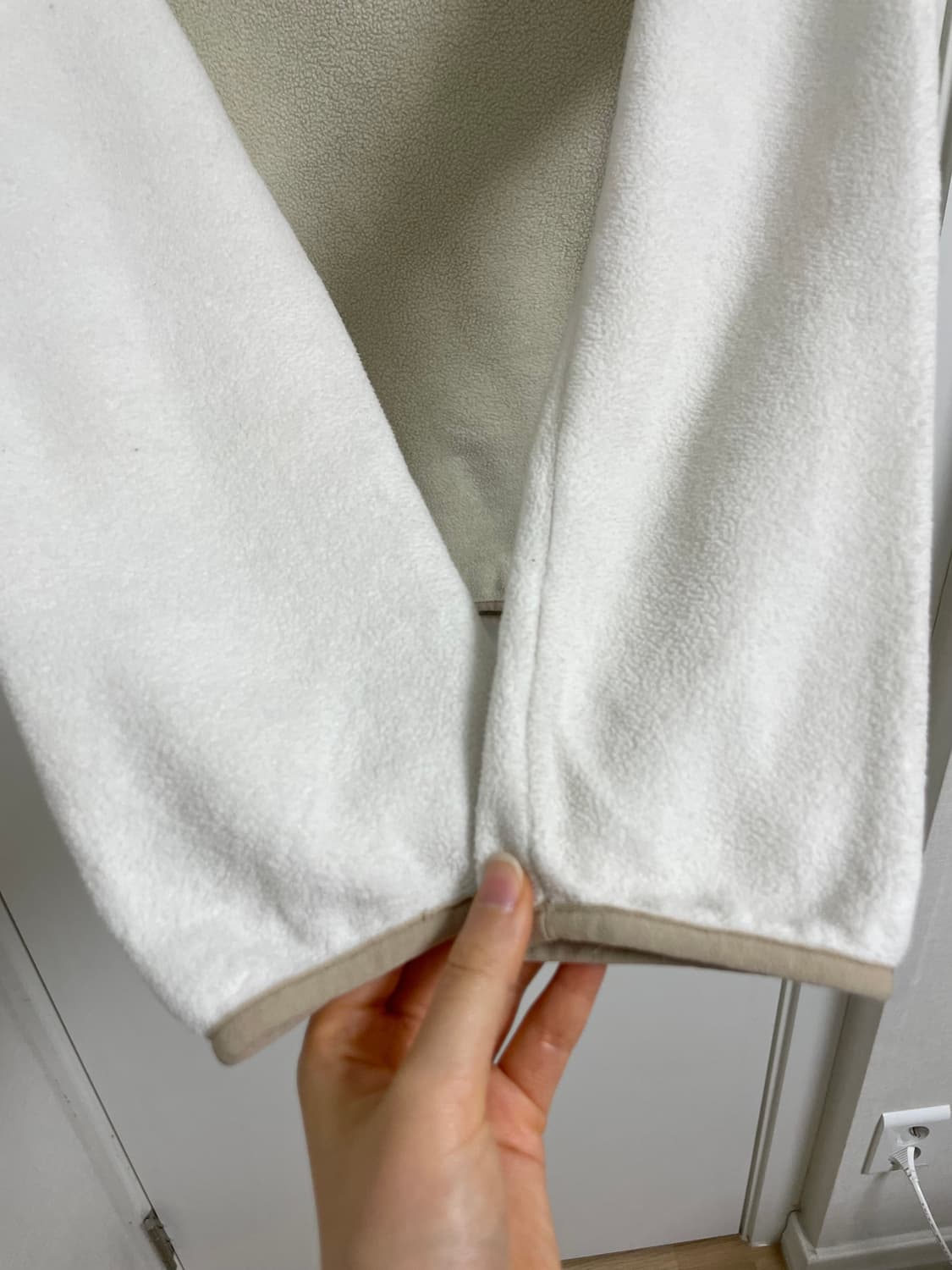 남xs/여s) 빈티지 파타고니아 신칠라 베이지/화이트 상품이미지2