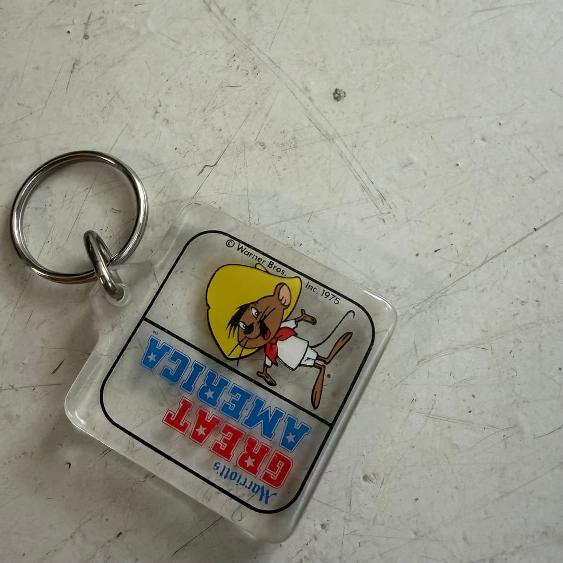 80s-90s USA OG 빈티지 아크릴 키링 OS 상품이미지3