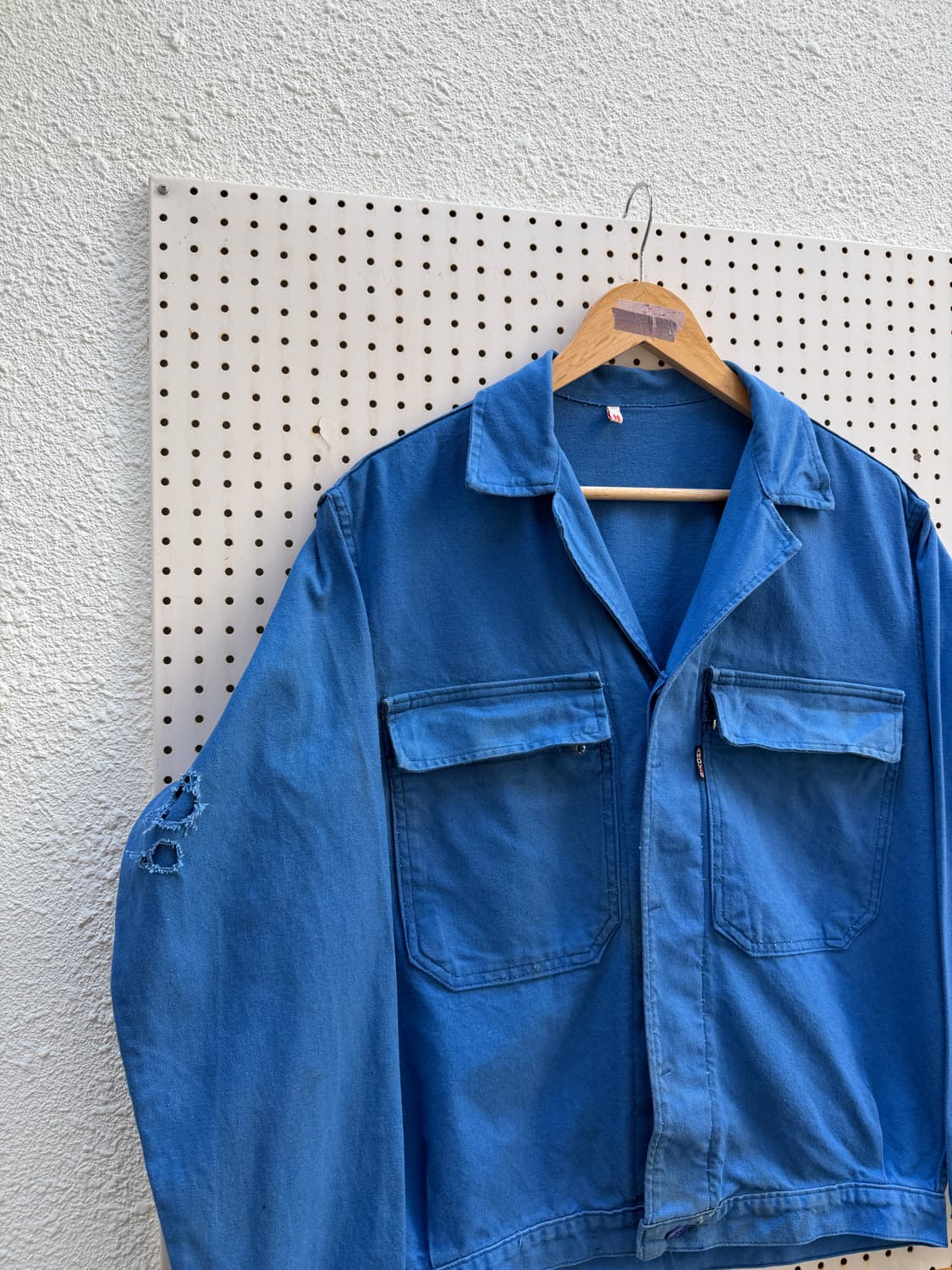 1970s DISTRESSED FADED 메카닉 프렌치워크봄버자켓 상품이미지3