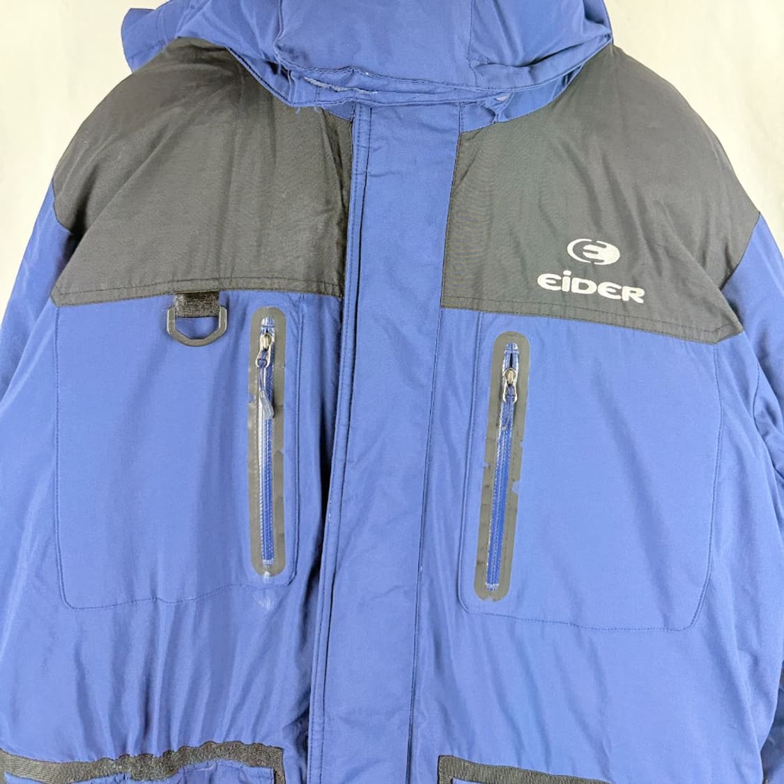 (XL) 아이더 윈드스토퍼 구스다운 패딩 블루 상품이미지3